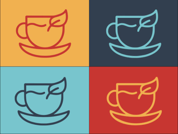 China Tea Cup: Graphics and Logos for Local Business