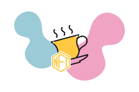 Food NFT Coffee Cup Icon Graphics
